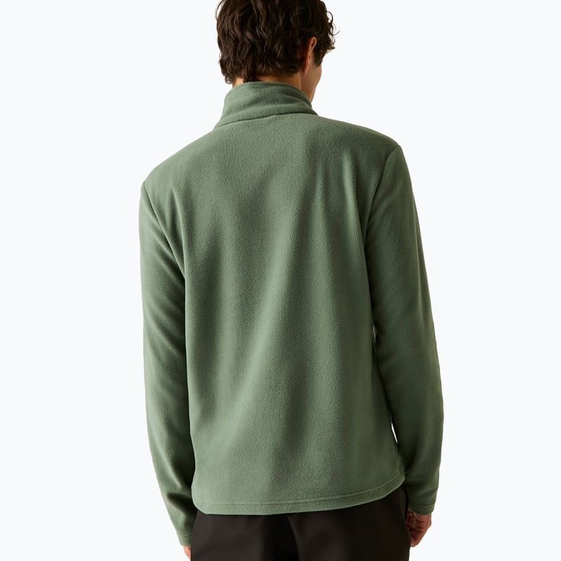 Vyriškas flisinis džemperis Regatta Thompson dark forest green 3