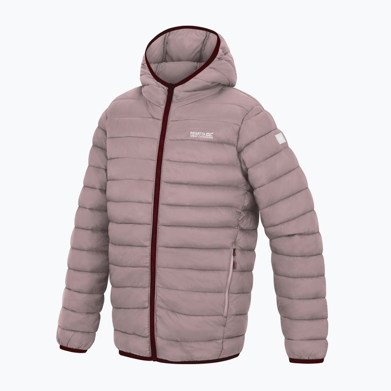 Vaikiška pūsta striukė Regatta Hooded Marizion powder lilac 3