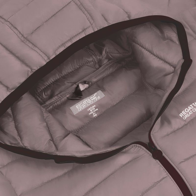 Vaikiška pūsta striukė Regatta Hooded Marizion powder lilac 4