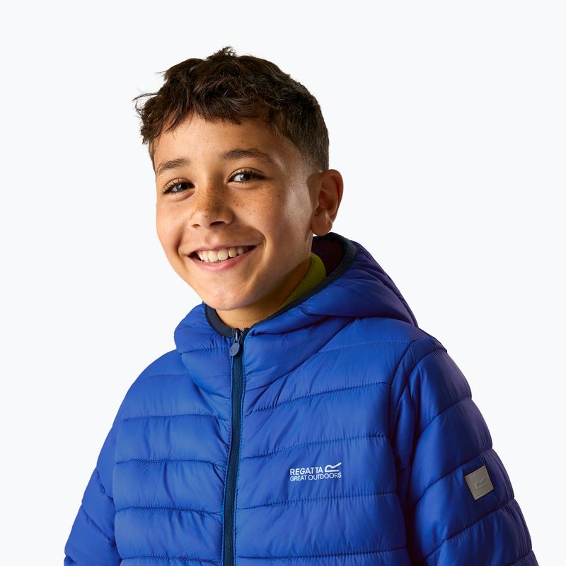 Vaikiška pūsta striukė REGATTA Hooded Marizion olympian blue/aviator blue 5
