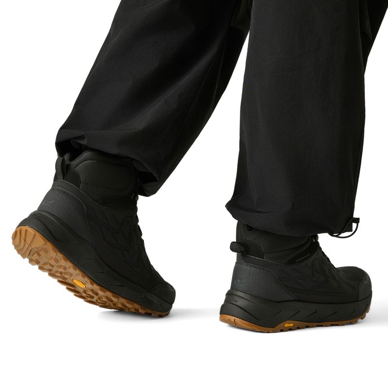 Vyriški turistiniai batai REGATTA Onyx Mid black gum 6