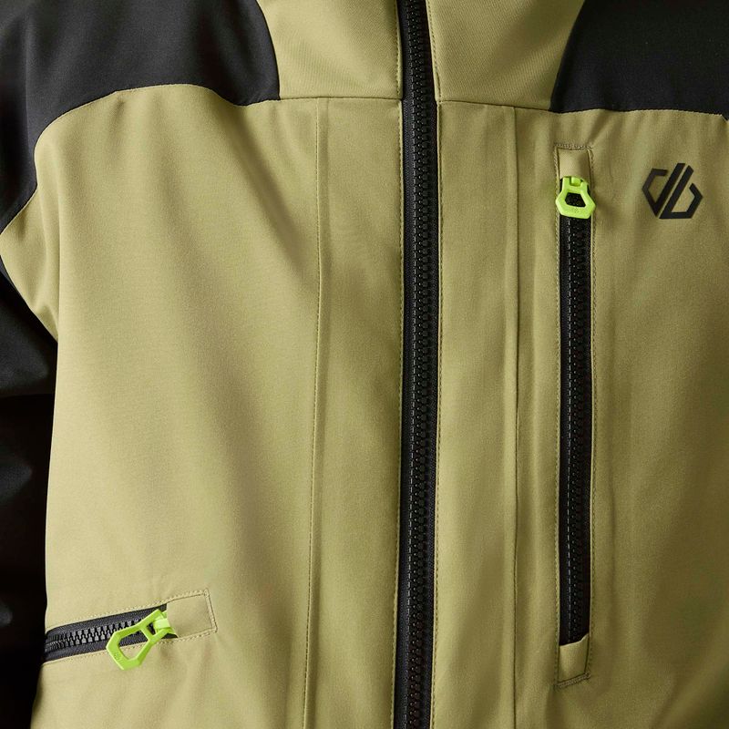 Vyriška slidinėjimo striukė Dare2B Baseplate IV Jacket black/martini olive 6