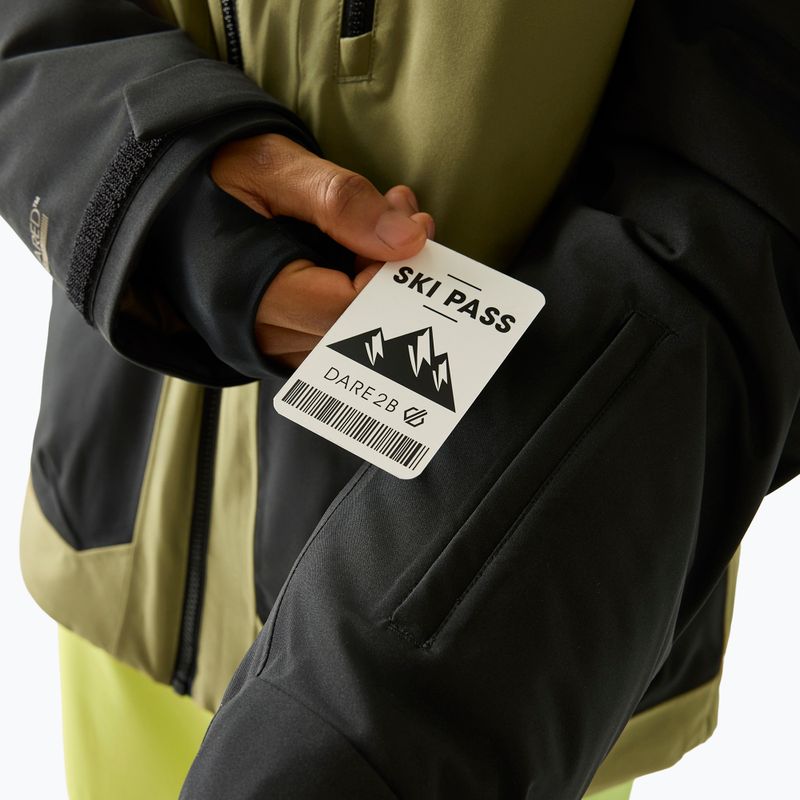 Vyriška slidinėjimo striukė Dare2B Baseplate IV Jacket black/martini olive 8