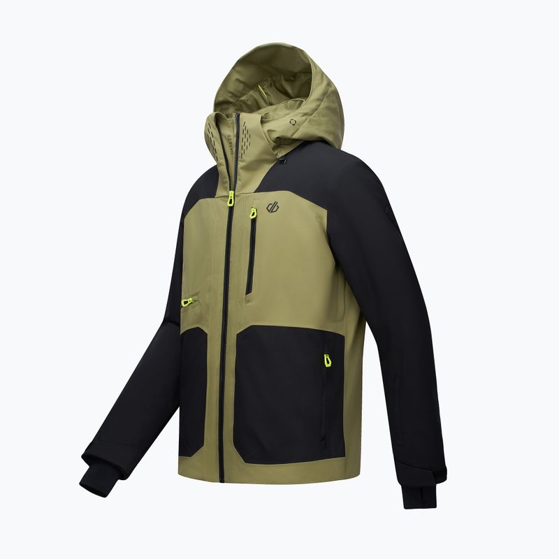 Vyriška slidinėjimo striukė Dare2B Baseplate IV Jacket black/martini olive 12