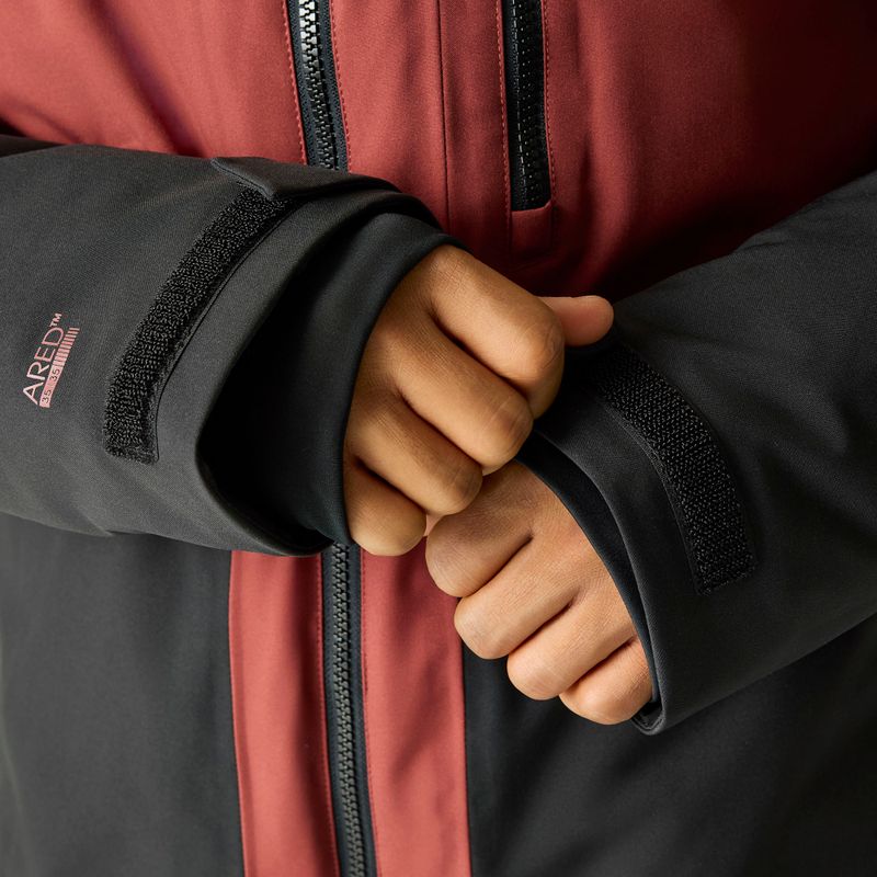 Vyriška slidinėjimo striukė Dare2B Baseplate IV Jacket black/rustic red 7