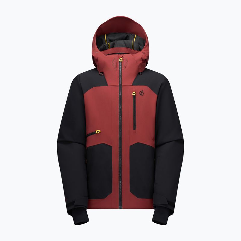 Vyriška slidinėjimo striukė Dare2B Baseplate IV Jacket black/rustic red 10