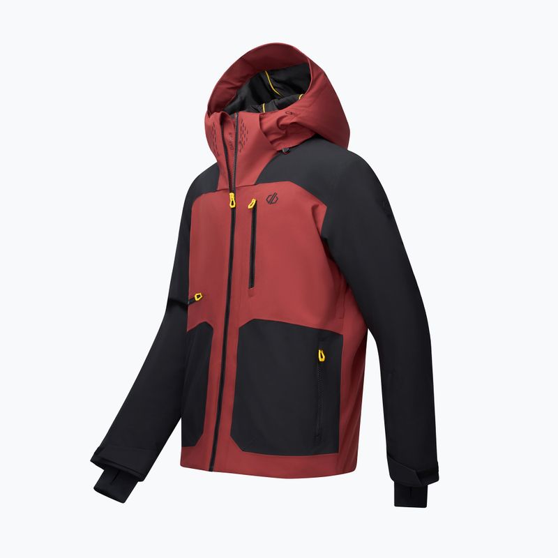 Vyriška slidinėjimo striukė Dare2B Baseplate IV Jacket black/rustic red 12