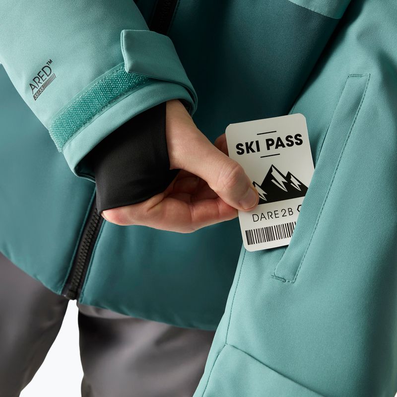Vyriška slidinėjimo striukė Dare2B Eagle IV Jacket teal/mediterranea 6