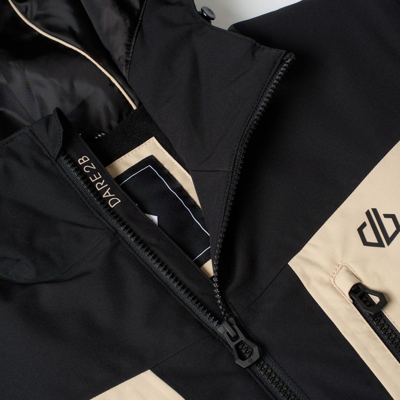 Vyriška slidinėjimo striukė Dare2B Eagle IV Jacket black/white pepper 13