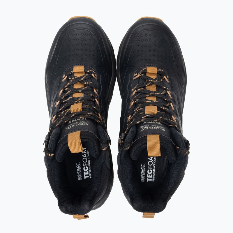Vyriški turistiniai batai REGATTA Derino Mid Black/Rubber 3