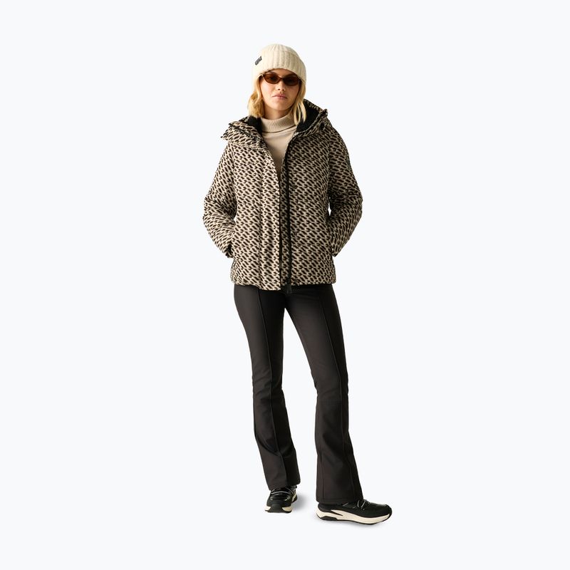 Moteriška slidinėjimo striukė Dare 2b Allure Jacket white pepper geo print 2