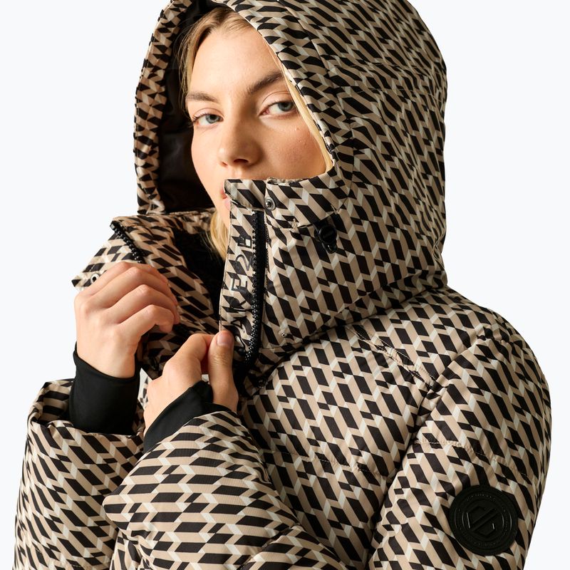 Moteriška slidinėjimo striukė Dare 2b Allure Jacket white pepper geo print 6