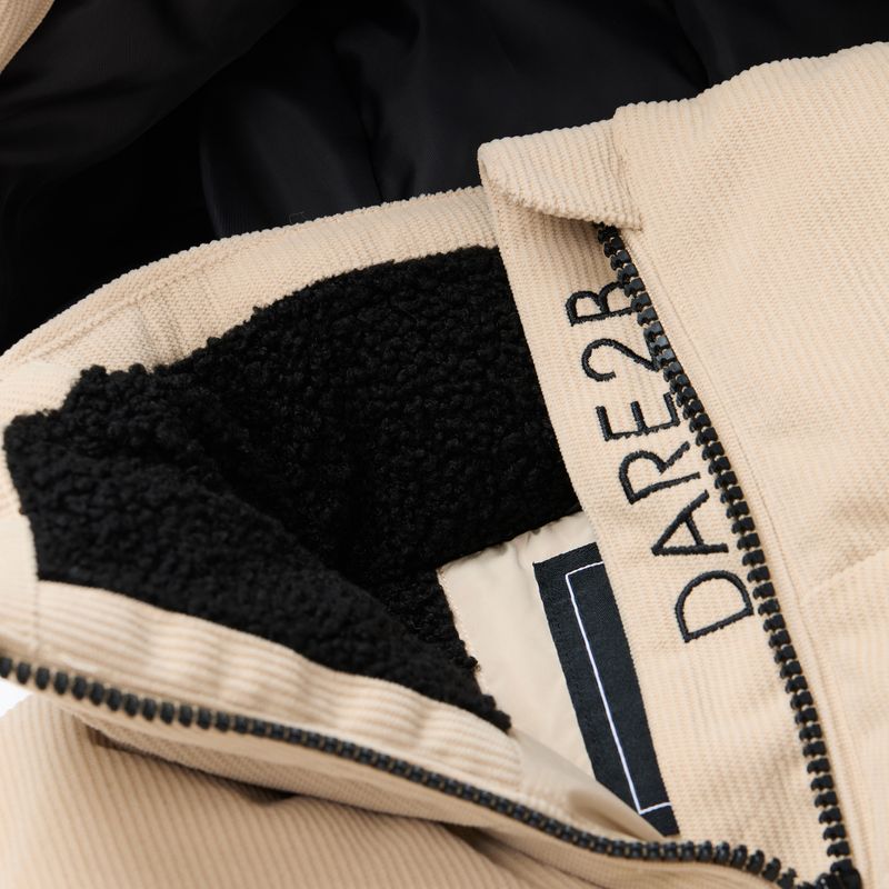 Moteriška slidinėjimo striukė Dare2B Glitz II Jacket white pepper cord 14