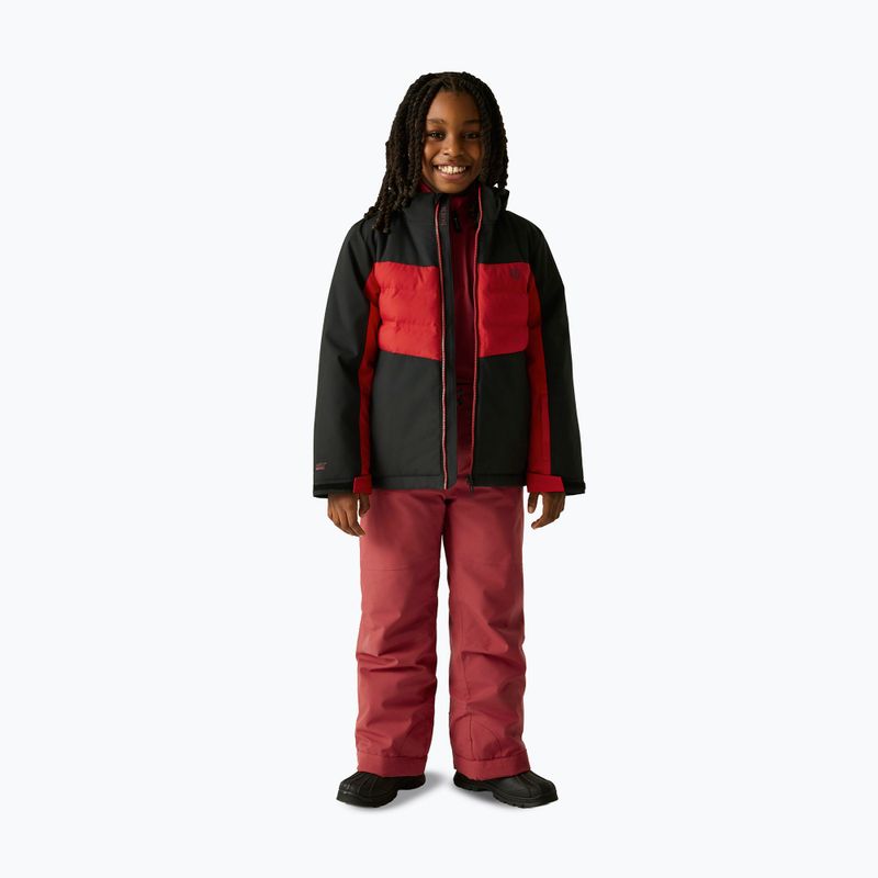 Vaikiška slidinėjimo striukė Dare 2b Cheery black/danger red 2