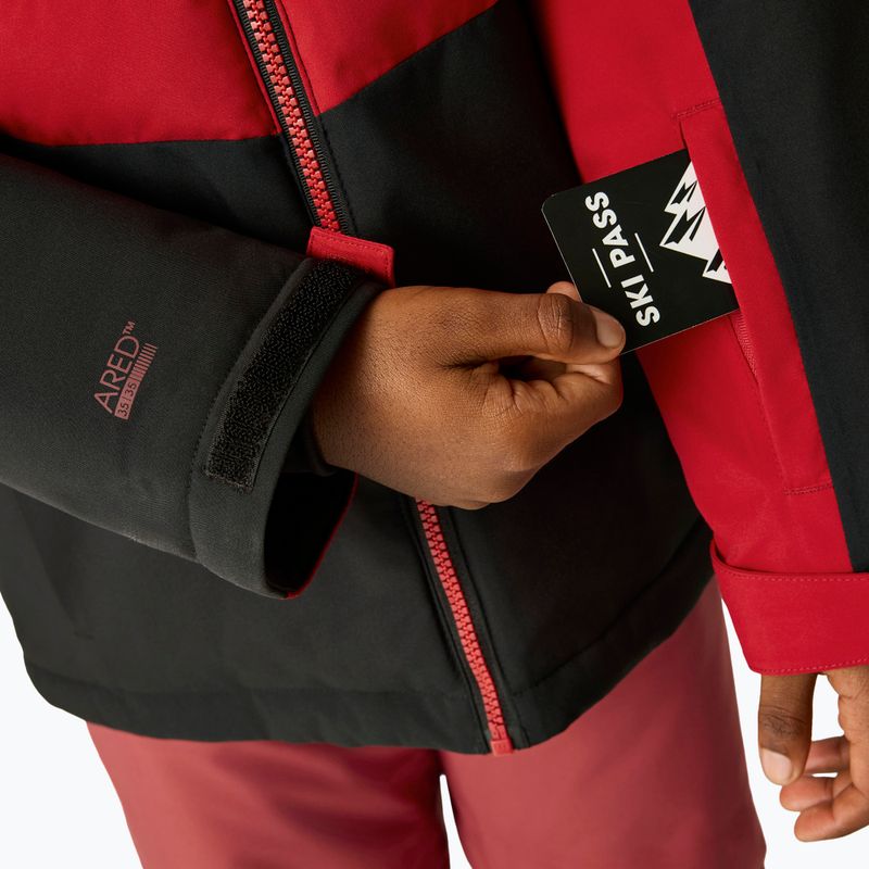 Vaikiška slidinėjimo striukė Dare 2b Cheery black/danger red 7