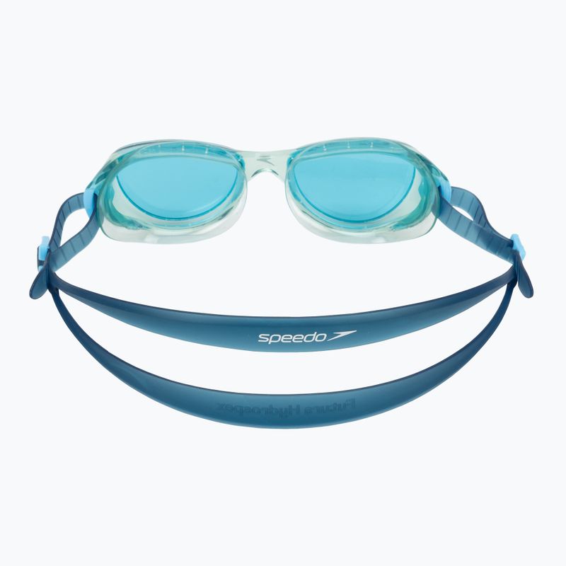Plaukimo akiniai Speedo Futura Hydrospex fair aqua/cobalt 4