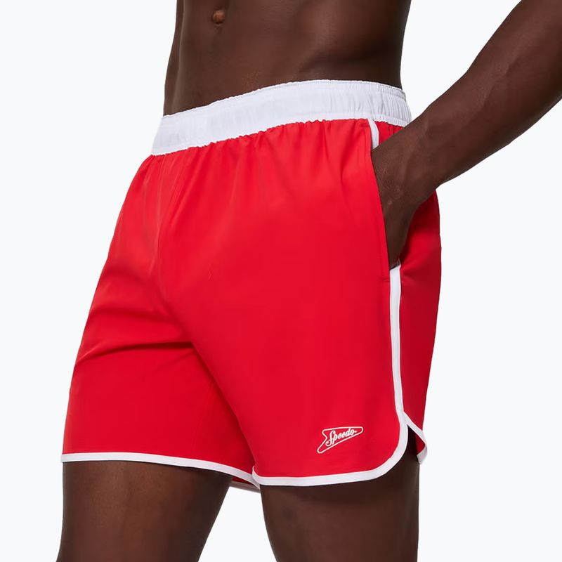 Vyriški maudymosi šortai Speedo Jetstream Retro Logo Volley 16" 8-005082003 high risk red 4