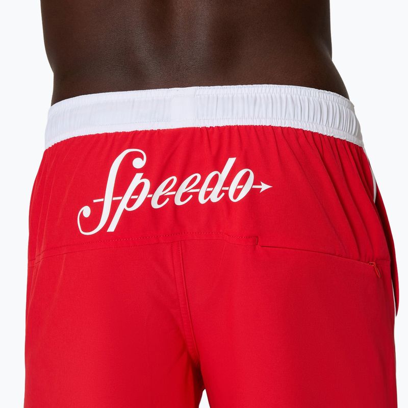 Vyriški maudymosi šortai Speedo Jetstream Retro Logo Volley 16" 8-005082003 high risk red 7