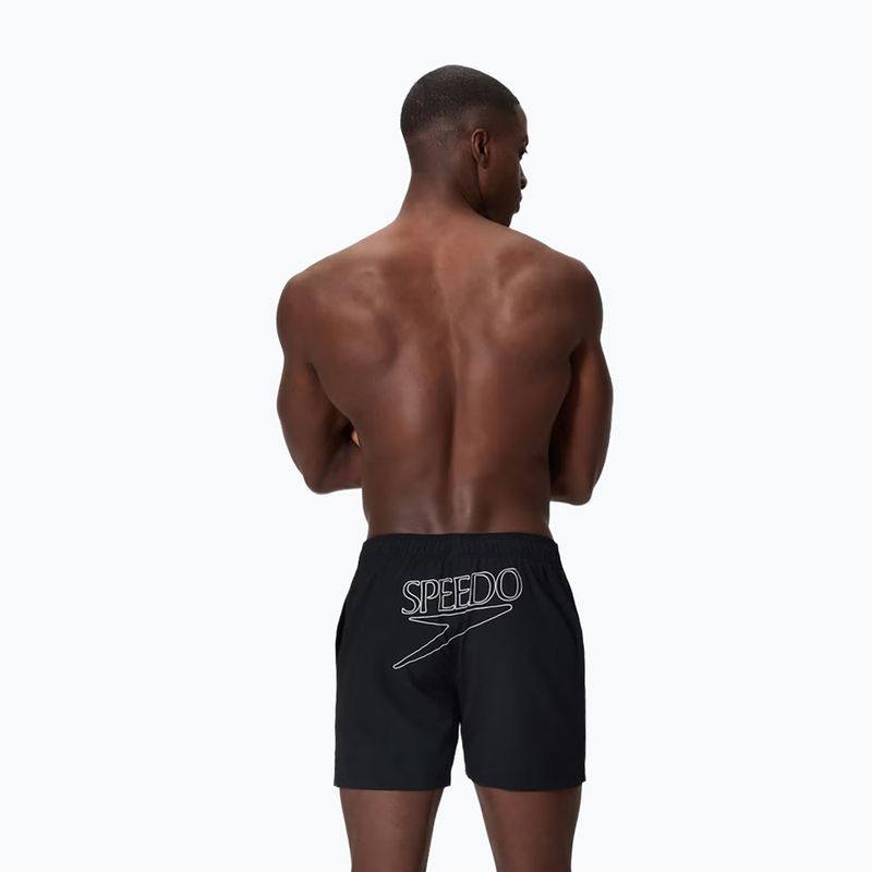 Vyriški maudymosi šortai Speedo Classic Logo Volley 16" anthracite 2