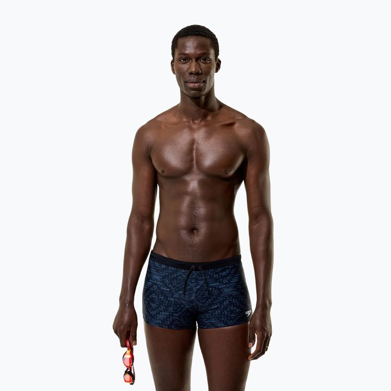 Vyriškos plaukimo trumpikės Speedo Valmilton Aquashort anthracite 3