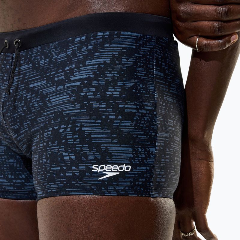 Vyriškos plaukimo trumpikės Speedo Valmilton Aquashort anthracite 6