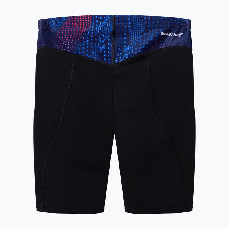Vyriški plaukimo šortai Speedo Endurance+ Max Compression Jammer black/blue 2