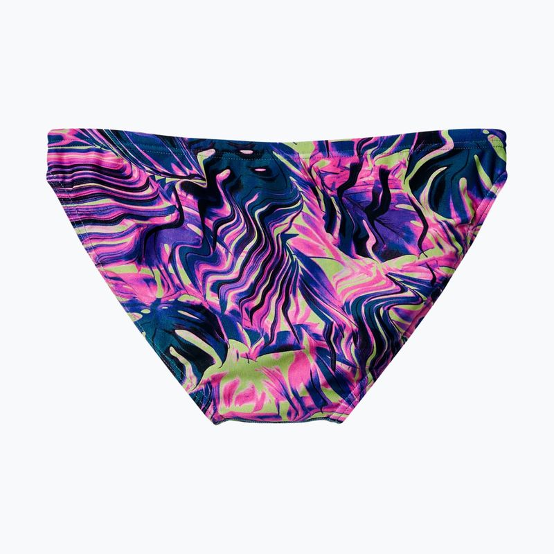 Vyriškos plaukimo trumpikės Speedo Printed Brief techno jungle/orchid shine 2