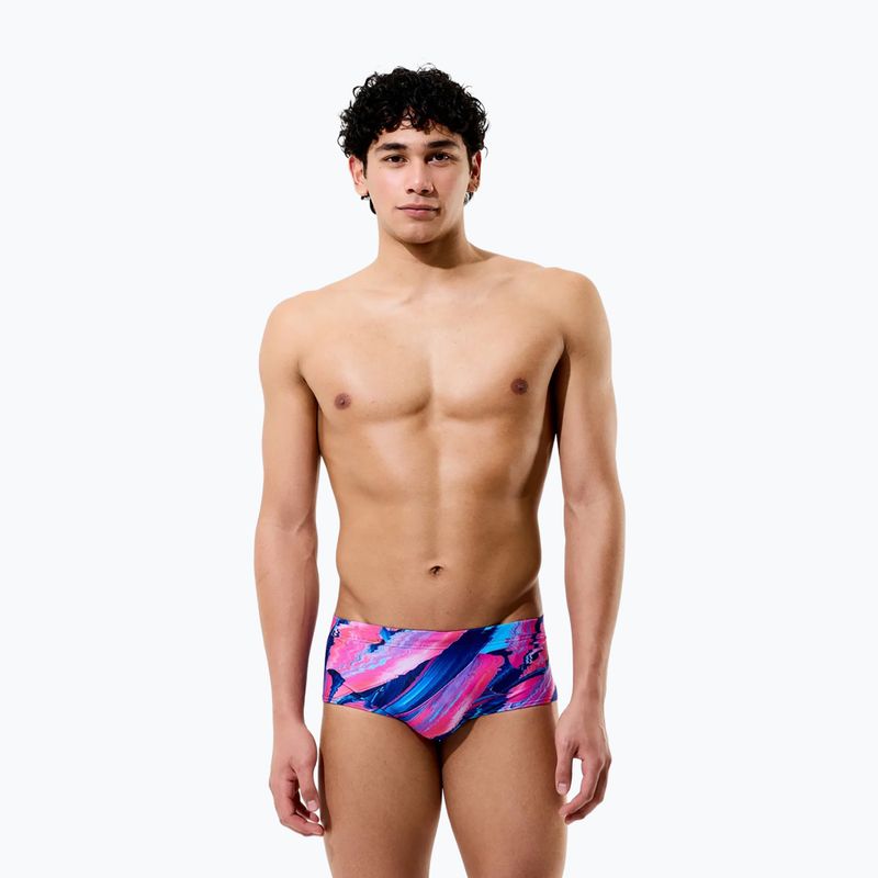 Vyriškos plaukimo trumpikės Speedo Printed 13.5 cm Brief brushy glitch/hope 3
