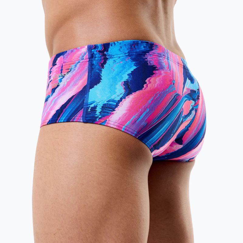 Vyriškos plaukimo trumpikės Speedo Printed 13.5 cm Brief brushy glitch/hope 8