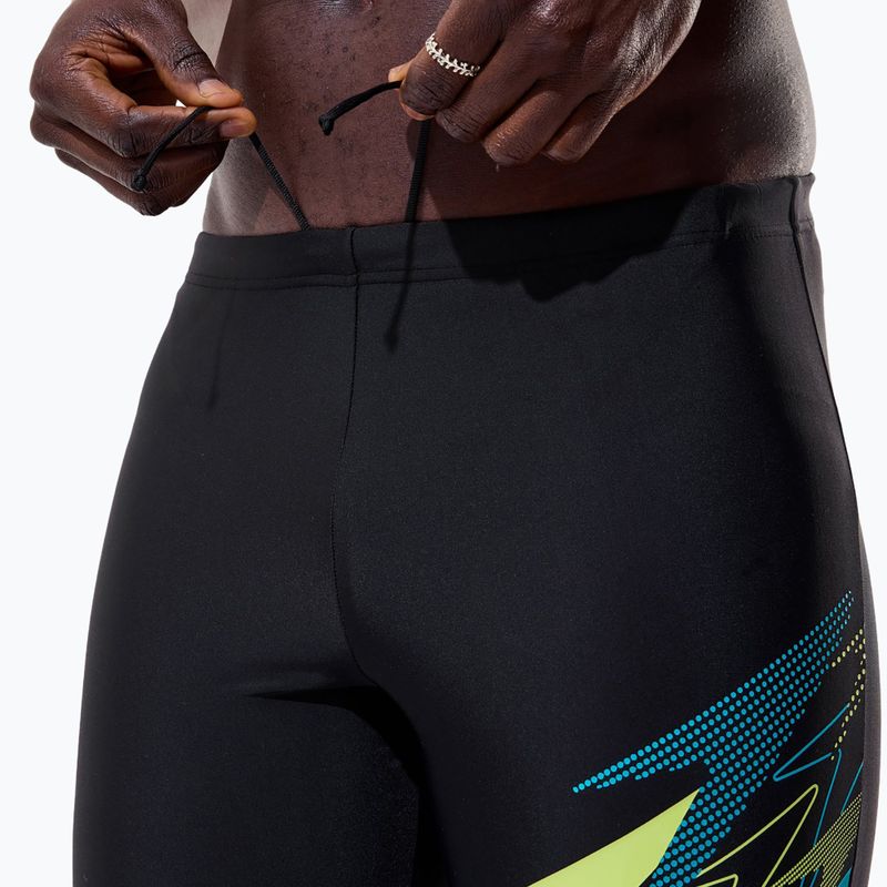 Vyriški maudymosi šortai Speedo Medley Logo Jammer anthracite/hyper teal 7