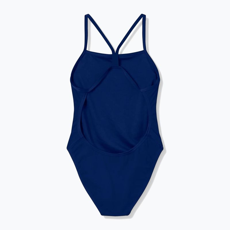 Moteriškas vientisas maudymosi kostiumėlis Speedo Solid Endurancex V-Back 2.0 team navy 2