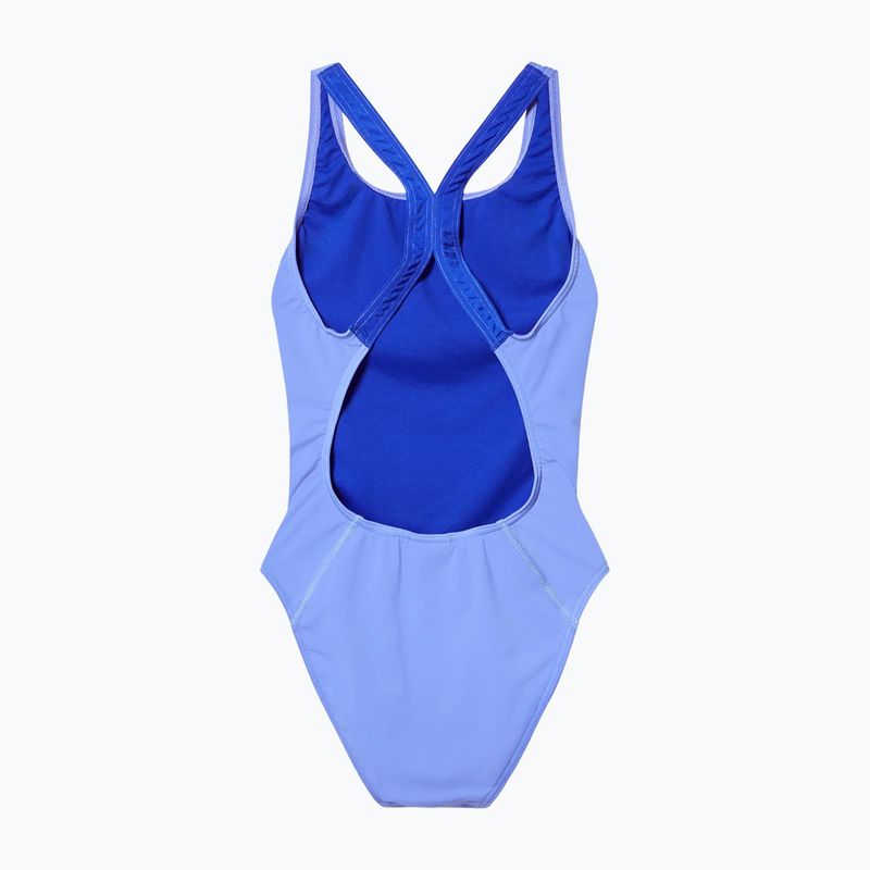 Moteriškas vientisas maudymosi kostiumėlis Speedo Solid Powerback moonlight lavender 2