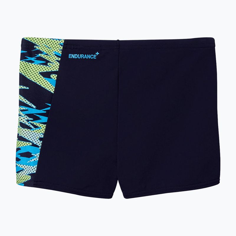 Berniukų maudymosi trumpikės Speedo Hyperboom Splice Aquashort anthracite/hyper teal 2