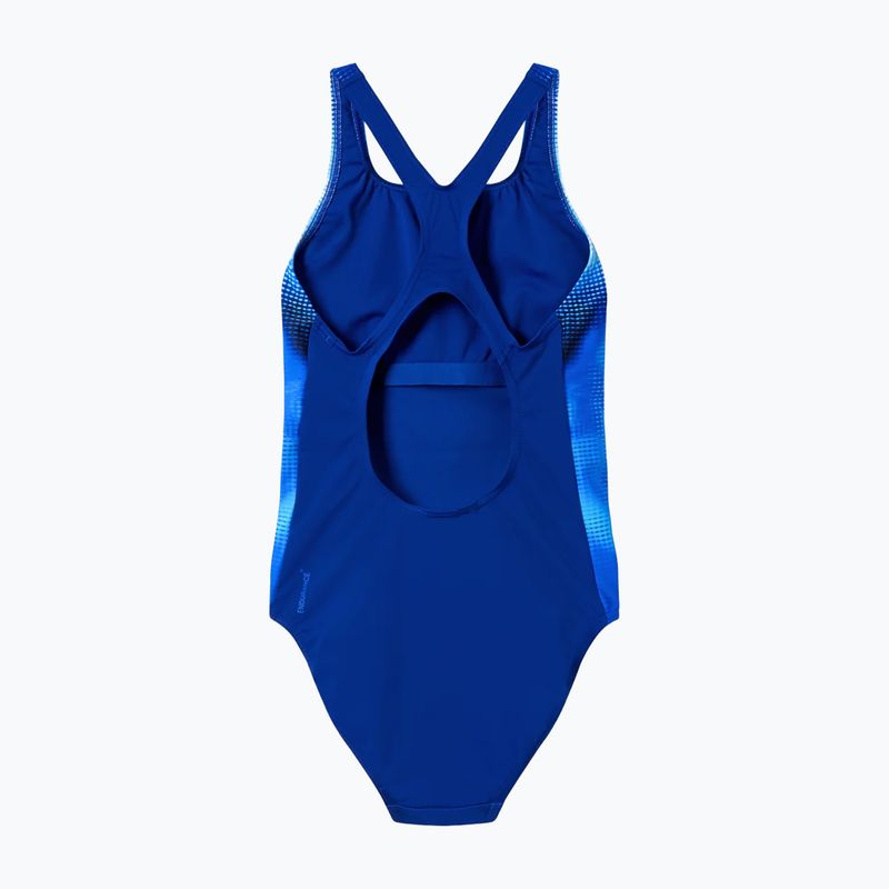 Moteriškas vientisas maudymosi kostiumėlis Speedo Print Medalist night watch 2