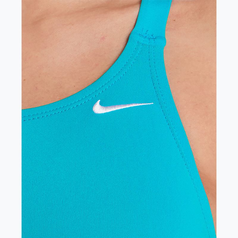 Moteriškas vientisas maudymosi kostiumėlis Nike Hydrastrong Solid energy 4