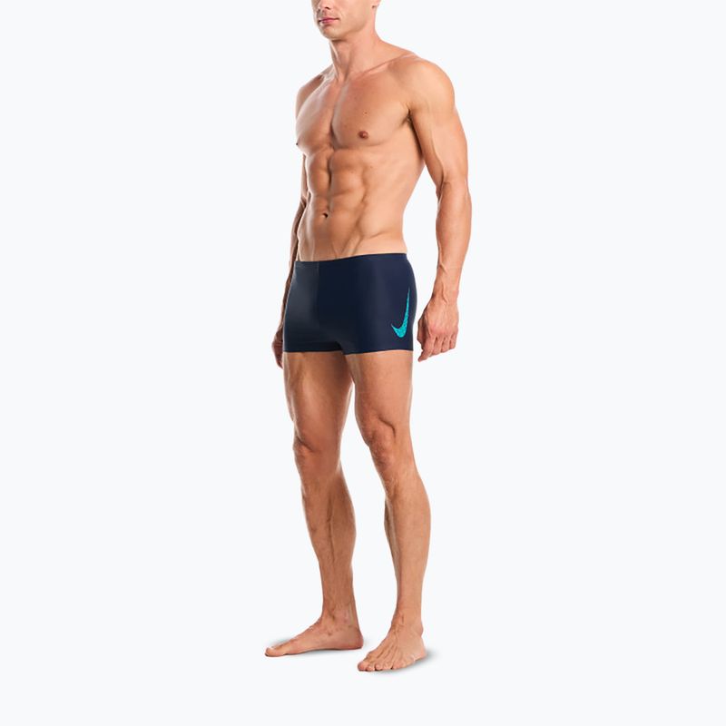 Plaukimo glaudės Nike Logo Graphic Square Leg energy 2