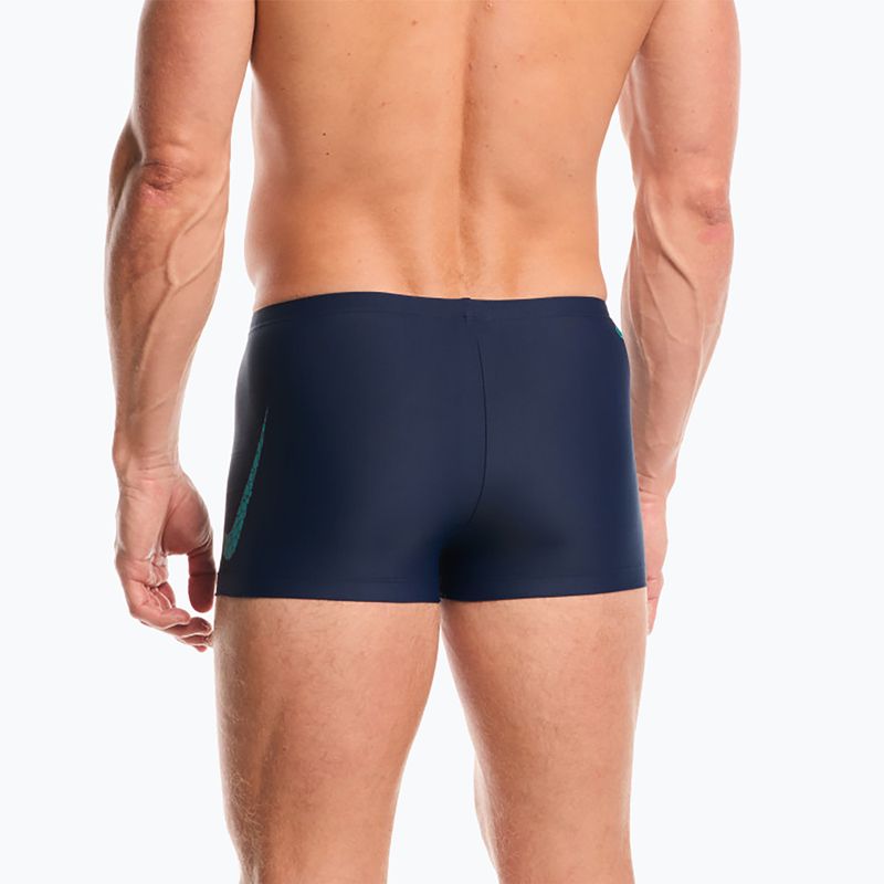 Plaukimo glaudės Nike Logo Graphic Square Leg energy 3