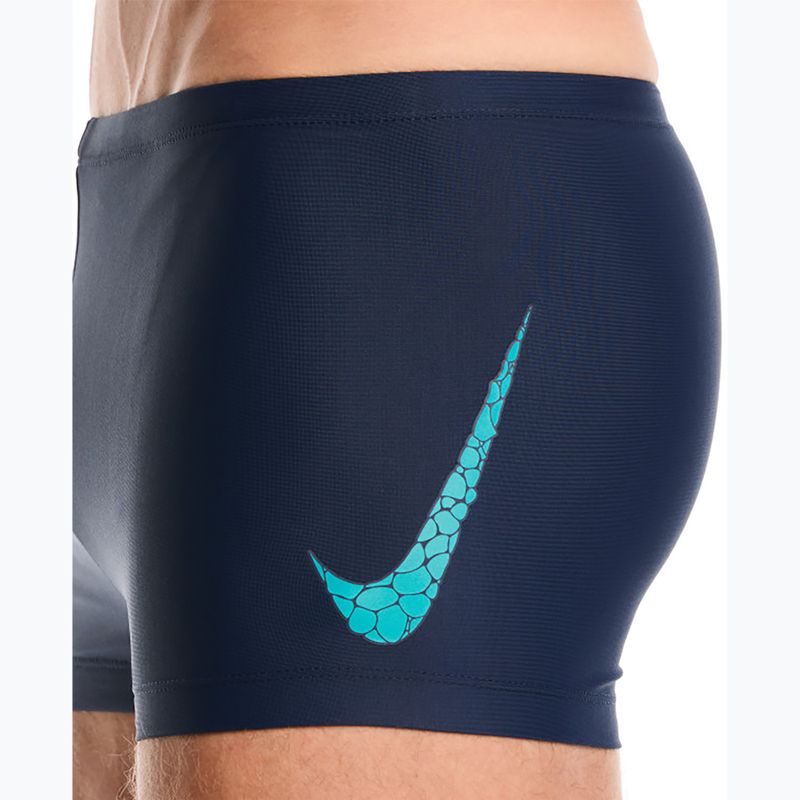 Plaukimo glaudės Nike Logo Graphic Square Leg energy 4