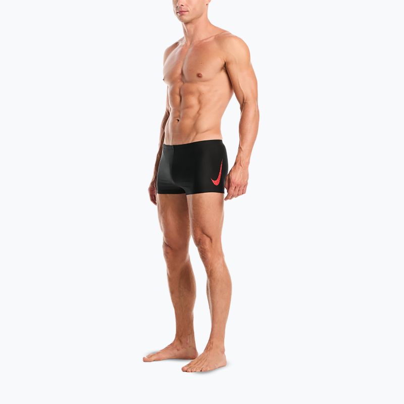 Plaukimo glaudės Nike Logo Graphic Square Leg University Red 2