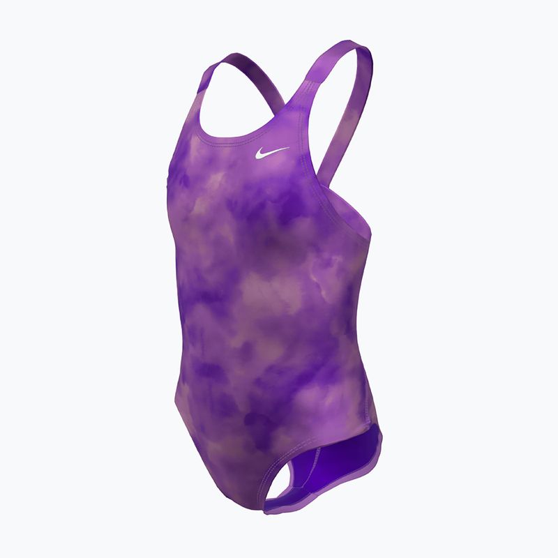 Vaikiškas vientisas maudymosi kostiumėlis Nike Hydrastrong Multi Pr light magenta 2