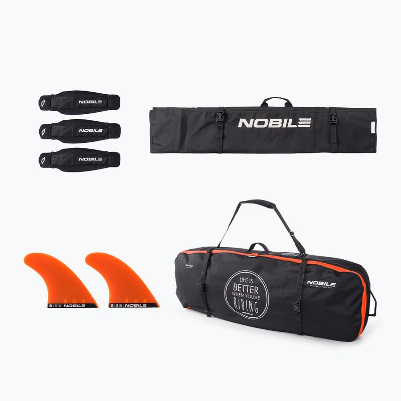 Nobile Fish Skim Zen Foil Wave G10 kiteboard + hidroforas 13