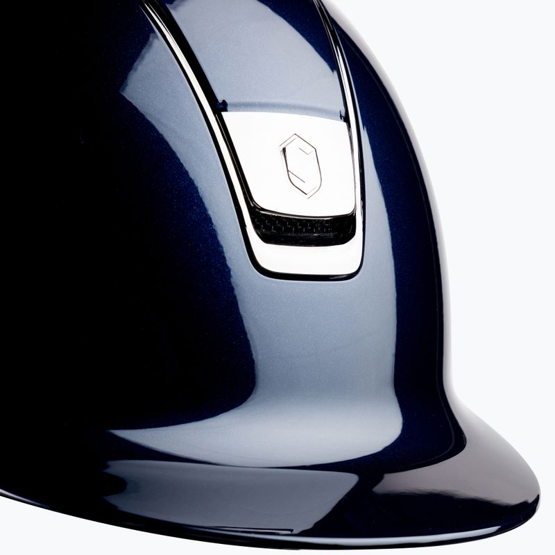 Samshield Shadow blizgus tamsiai mėlynas jojimo šalmas 3125659666968 6
