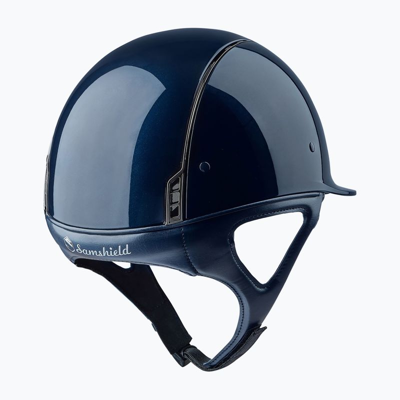 Samshield Shadow blizgus tamsiai mėlynas jojimo šalmas 3125659666968 9