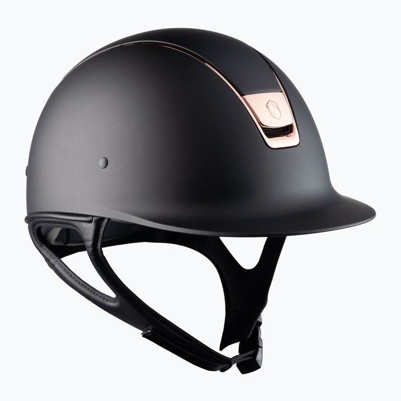 Samshield Shadowmatt Rose Gold Trim Blason jojimo šalmas juodas 3125659666777