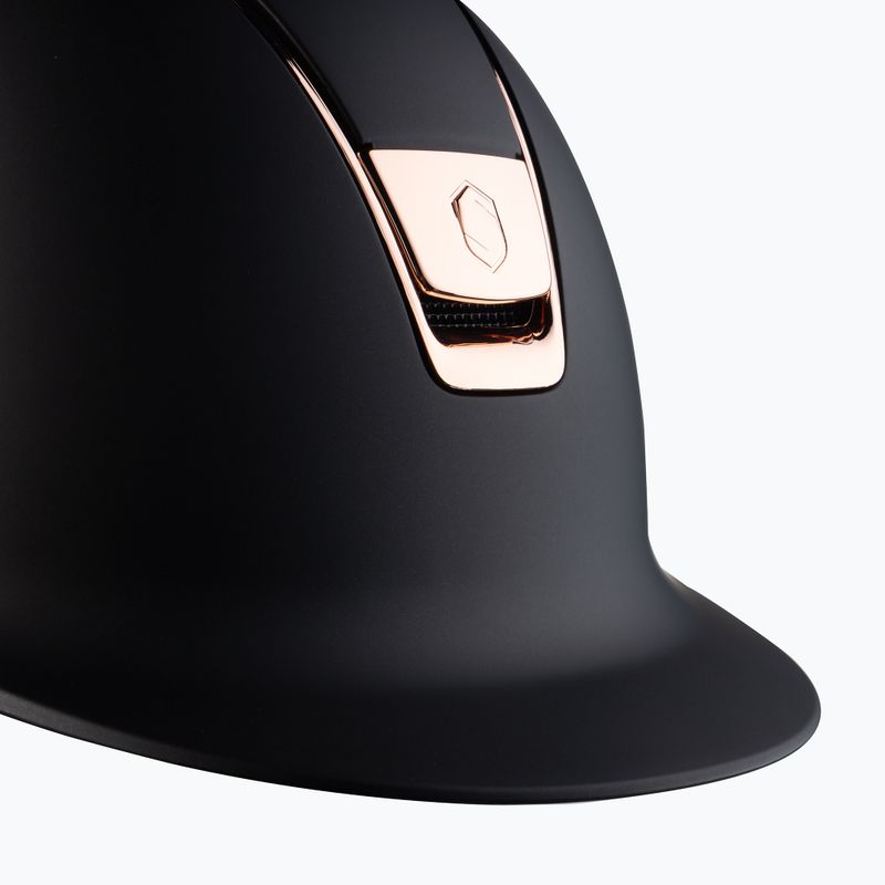 Samshield Shadowmatt Rose Gold Trim Blason jojimo šalmas juodas 3125659666777 6