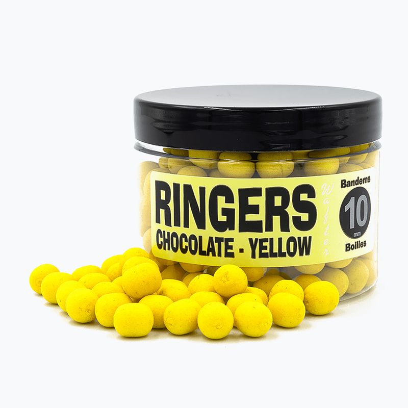 Ringers geltonos spalvos Wafters šokolado rutuliukai su kabliuku 10 mm 150 ml PRNG78