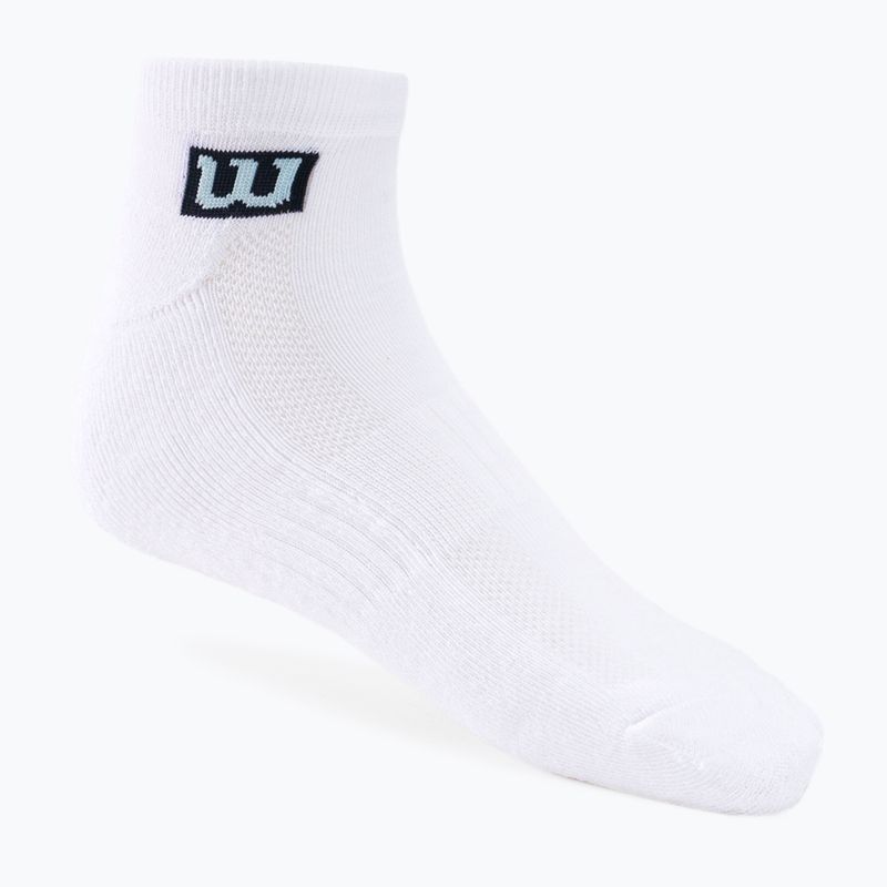 Wilson vyriškos treniruočių kojinės 3PP Premium Low Cut 3 pakuotės baltos spalvos W8F1W-3730
