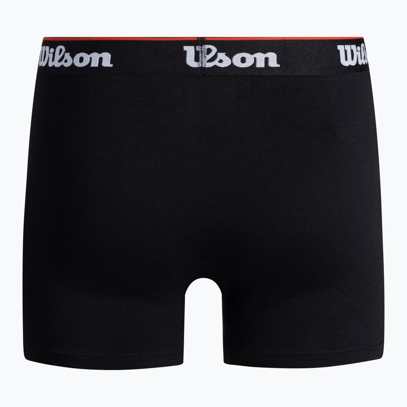 Wilson vyriški 2 pakuotės boksininkų šortai juodi W875M-270M 4