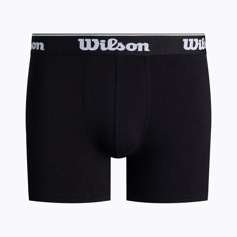 Wilson vyriški boksininko šortai 2 pakuotės juodai/žalios spalvos W875V-270M 2