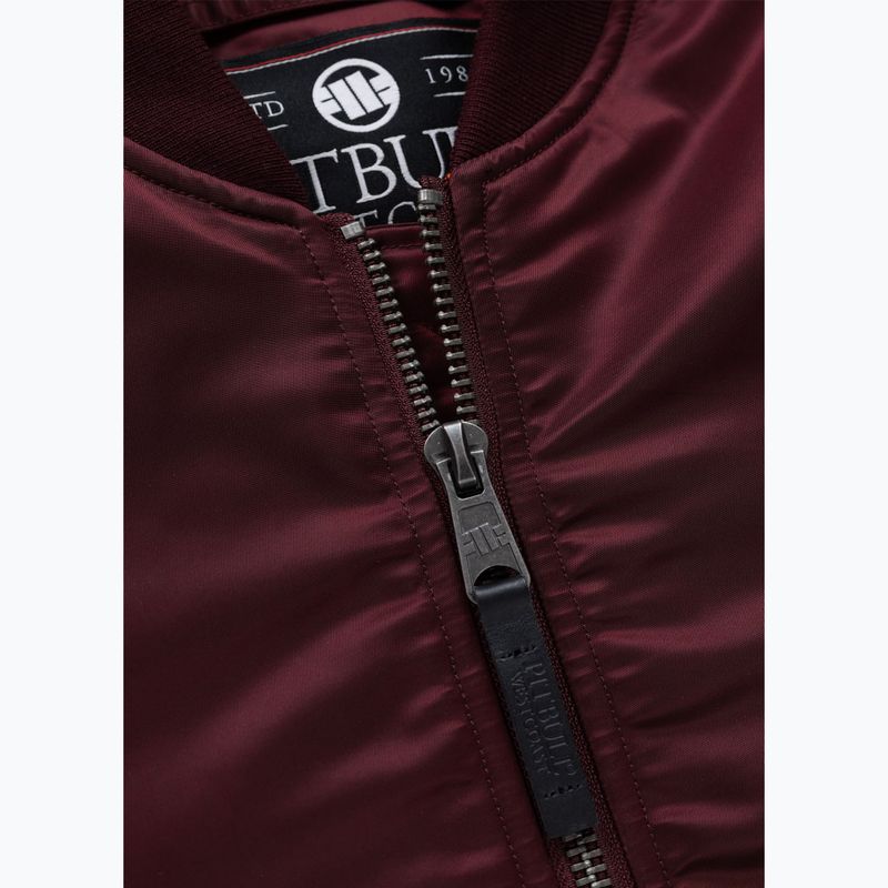 Vyriška striukė Pitbull Ma 1 Verano Bomber black 6